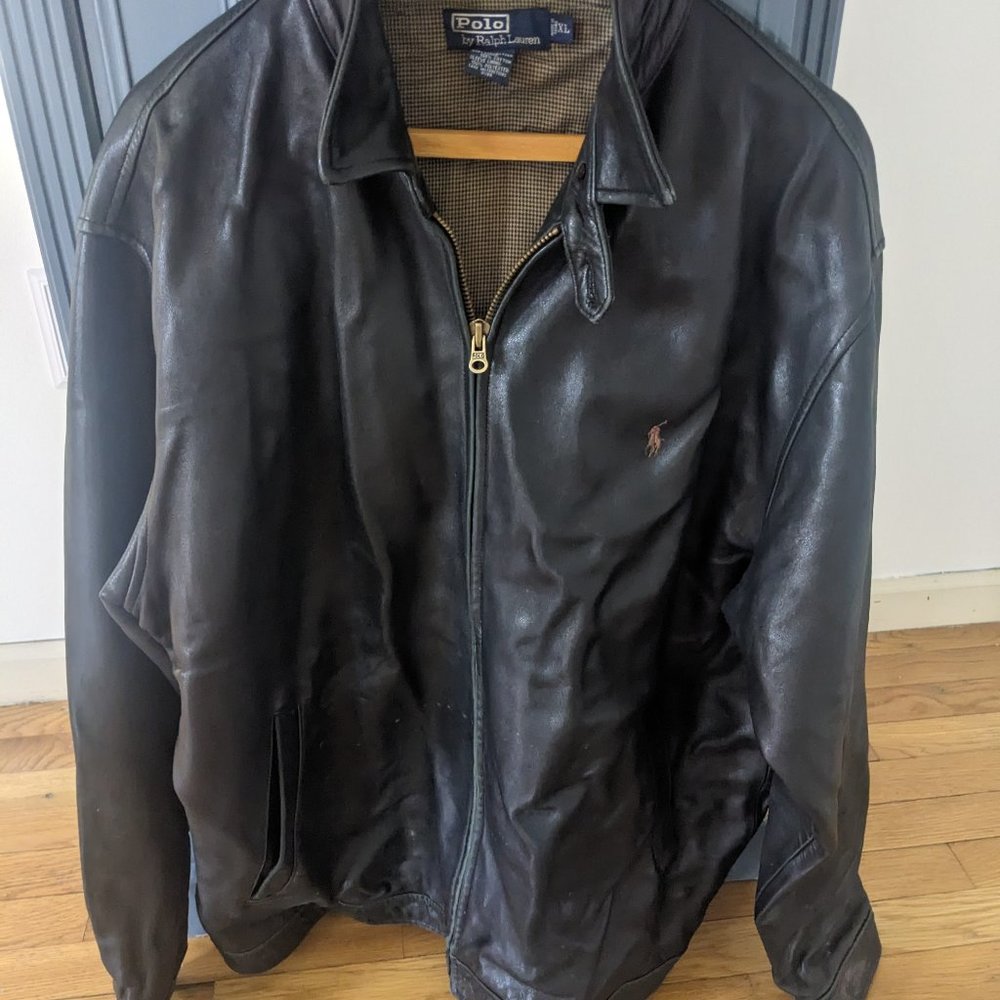 Ralph Lauren Lambskin Jacket XL
